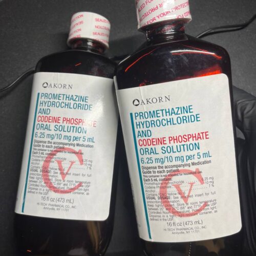 AkornCough-Syrup Akorn Red 16oz promethazine codeine